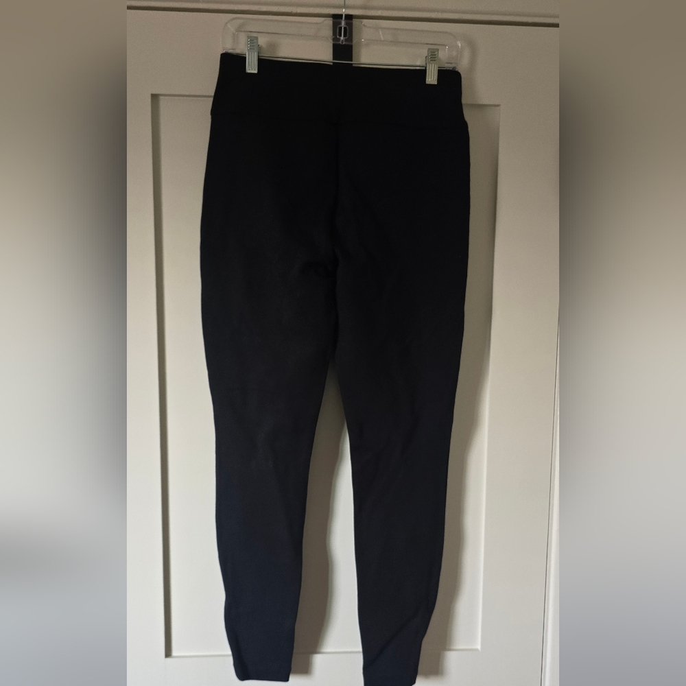 CAbi Black Women's Leggings with Logo Waistband